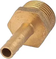 XYWHPGV 3/8PT x 4mm 2 Way Brass Pneumatic Pipe Air Hose Barb Coupler Fitting(dfe6d db28d c7647 586c9 1f7f8 6bf6f