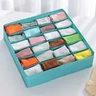 Underwear Storage Box Washable Thickened 24 Grids Anti-deformed Closet Organizer
