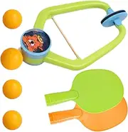 Portable Table Tennis Exerciser, Parent-Child Door Pong Game Exerciser, Portable Table Tennis Trainer Set for Home, School, Nursery, Kindergarten