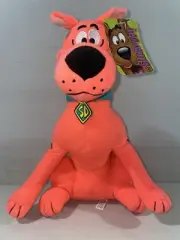 Scooby Doo 30.5cm Neon Scooby Plush Soft Toy Brand New With Tag