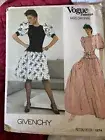 Vogue Paris Original 1274 Givenchy Misses Dress VINTAGE PATTERN Uncut