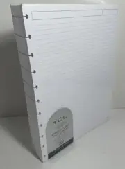 TUL CUSTOM NOTETAKING SYSTEM LETTER SIZE ASSORTED REFILL PAGES NARROW GRAPH DOT