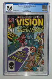 Vision and the Scarlet Witch v2 #6 1986 CGC 9.6 White Pages WandaVision
