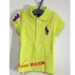 📣成本價出清📣RALPH LAUREN 女童大馬POLO衫  ［官網正商品］