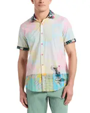 Robert Graham Haze Short Sleeve Woven Shirt