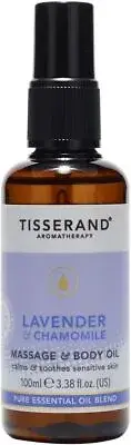 Tisserand Aromatherapy Lavender And Chamomile Massage And Body Oil