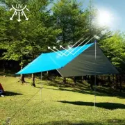 Lightweight Shade Tarp for Weekend Getaways and Extended Camping Trips