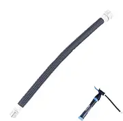Flexible Inflator Extension Hose - Multi-Purpose Inflator for Bicycles | Easy Installation | Suitable for Trailer, Motorcycle, Stroller, and Caravan | Enhances Convenience