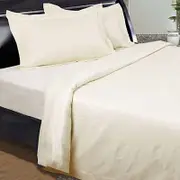 Kingtex 1350TC Sheet Set Cream KING