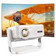 [360° Adjustable Stand] Mini Projector with WiFi and Bluetooth - Lisowod Native