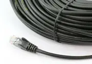 8Ware 15m Cat6a UTP Snagless Ethernet Cable LAN RJ45 Network Connector Black
