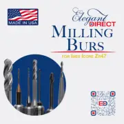 Imes Icore Zr47 Milling Burs for Zirconia & PMMA milling CAD CAM Elegant Dental
