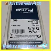 Crucial 16GB 2400MHz DDR4 Notebook RAM CL17 260-Pin PC4-19200 Laptop 2Rx8 Memory