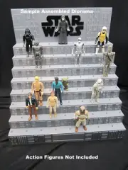 Star Wars Diorama Stand Unassembled - Holds 64 Classic Kenner Figures 1978-1985