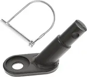 Toddmomy Bike Trailer Connector Trailer Coupler Adapter Trailers Tow Trailer Pin Carrier para Wheel Pet Trailer Kit Trailer Light Board Universal Roof Rack Hook Tailgate Brake Hitch Black