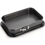 SOUJOY Springform Cake Pan Nonstick Cheesecake 14 x 9 Inch Large Rectangle Ice