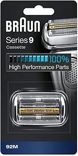 Braun Series 9 92M Electric Shaver Head Cassette - Silver