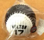 Todd Helton stats baseball Colorado Rockies Hall of Fame ball facsimile signed