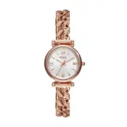 Fossil Carlie Rose Gold-Tone Stainless Steel Women's Watch ES5330