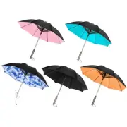Umbrella with Fan Sunshade Umbrella Stick Umbrella for Beach Golfing Travel