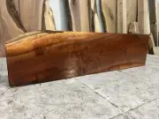 Live Edge Walnut Wood Mantle/ Curly Walnut / Kiln Dried Walnut Shelf/Walnut Wood