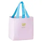 Bento Container Insulated Heat Food Storage Macron-color Lunch Bags Eco-friendly