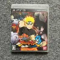 在飛比找Yahoo!奇摩拍賣優惠-PS3正版游戲 火影忍者 究極風暴3 naruto 日版初版