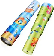 Boys and Girls Binoculars Telescope Set Educational Toy for Boys Girls Ages 3-5