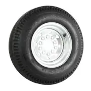 10 x 4" Trailer Wheel 500-10 Tyre Galvanized Sunraysia Rim Suit 5-Stud Ford/HT P