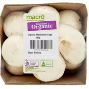 Woolworths Organic Mushroom Cup 180g