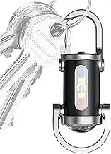 Mini Keychain Flashlight, Keychain Flashlight Rechargeable, Powerful Portable Waterproof Multifunctional Mini Light LED for Home Car Backpack Work Outdoor