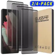 For Samsung Galaxy S21/Plus/S21 Ultra FE Privacy Tempered Glass Screen Protector