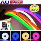 5M 12V LED Neon Flex Rope Strip Tube Light Party Bar Holiday Ad DIY Sign Decor