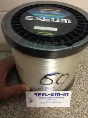 2500 of 60lb exsum mono fishing line .91mm made in Korea 2kg spool
