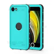 REDPEPPER IP68 Waterproof Case Drop-proof Dust-proof Phone Cover Compatible For iPhone SE (2nd Generation) Indigo
