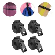 4 Pcs Bungee Strap Cords Cargo Straps Luggage Roof Elastic with Hooks