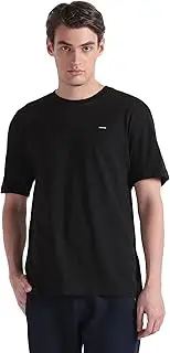 [Calvin Klein] Men's Sportswear, Cotton Comfort Fit Tshirt, Ck Black, Medium