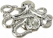 Children's Room Home Decoration Door Cabinet Handle Zinc Alloy Furniture Handle Octopus-Shaped Drawer Handle - (Color: Silver)