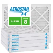 18x18x2 AC and Furnace Air Filter by Aerostar - MERV 8, Box of 12