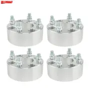 For EZ GO EZGO Club Car Golf Cart 4× 2" 4x4 Silver Wheel Spacers 1/2x20 Studs