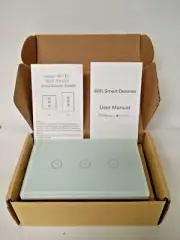 Smart WiFi Light Switch Compatible with Alexa Echo, BOSCHENG Touch Wall Switch