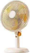 Plastic Desktop Fan Two-Speed Desktop Fan Desktop Fan with Remote Control Home Dormitory Desktop Fan