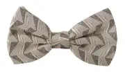 Dolce & Gabbana Elegant Silk Grey Bow Tie - RRP 324 USD