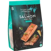 Ocean Chef Atlantic Salmon Portions Skin On 1kg