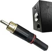 Speaker Cable Connectors | Cable Connector Adapter | Male Plug, Screw Terminal Connector, Video Connector Adapter for Speaker, Audio Equipment, and Video Equipment