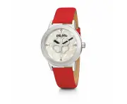 Folli Follie Red Leather Watch