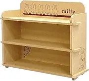 NaganoFactory DB1681 Miffy Easy Assembly Mini Wood Shelf