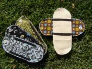Detached Wings for cloth menstrual pad pantyliner 4 ct
