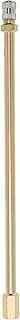 X AUTOHAUX 1 Set 200mm Tire Valve Extension with Dust-Resist Cap Universal Copper 180 Degree Tyre Valve Stem Extender for Car Motorcycle RV Truck Bike