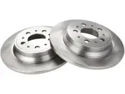 Rear Brake Rotor Set For 2001-2009 Volvo S60 2003 2006 2005 2002 2004 BP143KZ (for: Volvo)